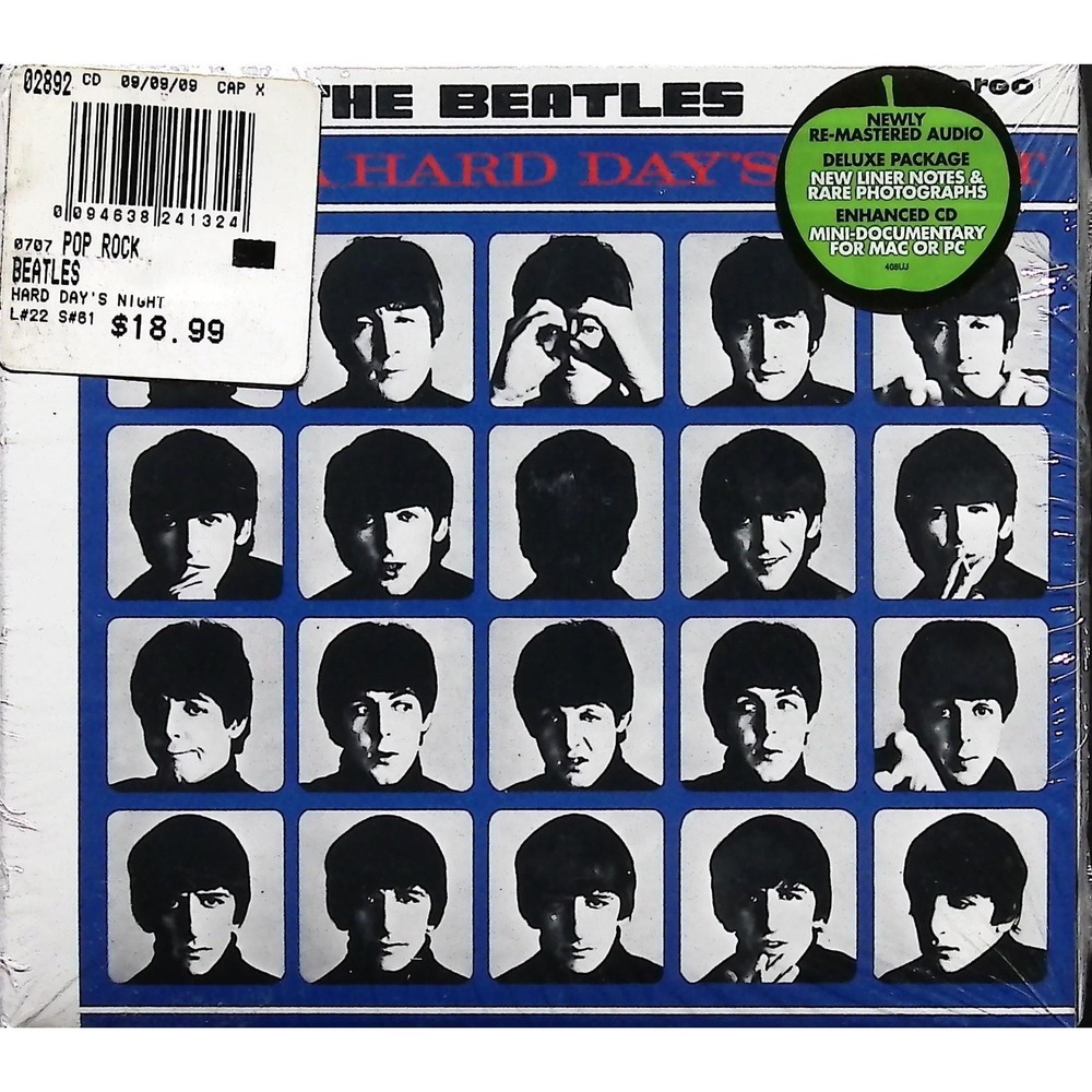 The Beatles CD A Hard Day's Night 2009 Remastered Enhanced Album SEALED‎